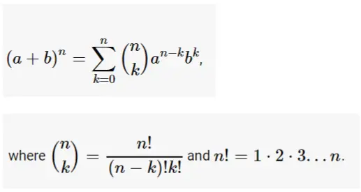 Binomial Expansion Calculator Free Tool To Expand Using Binomial Theorem Onlinecalculator Guru