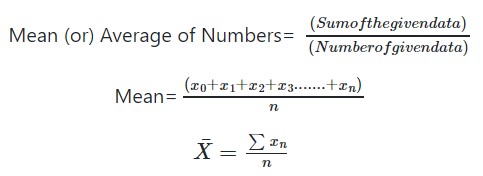 Arithmetic Mean Calculator | Online tool to find the average or mean values